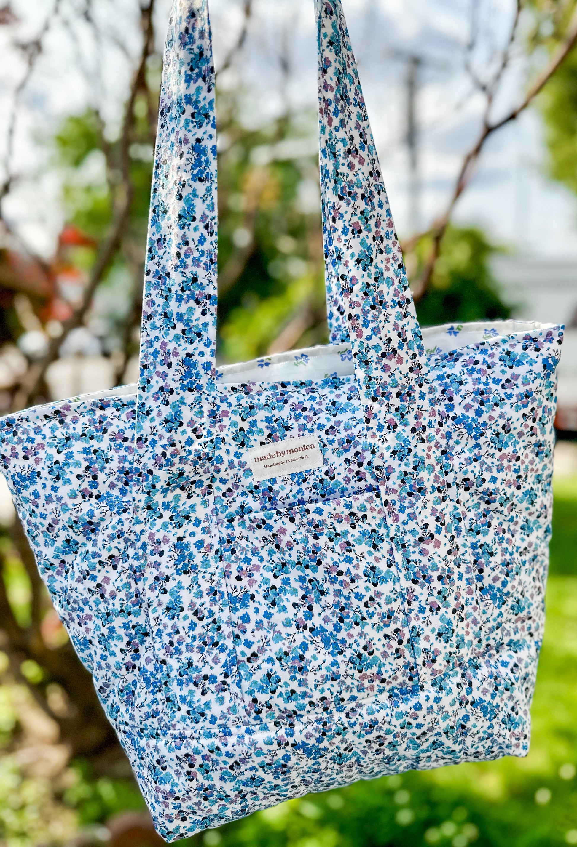 The Blooming Skies Tote Bag
