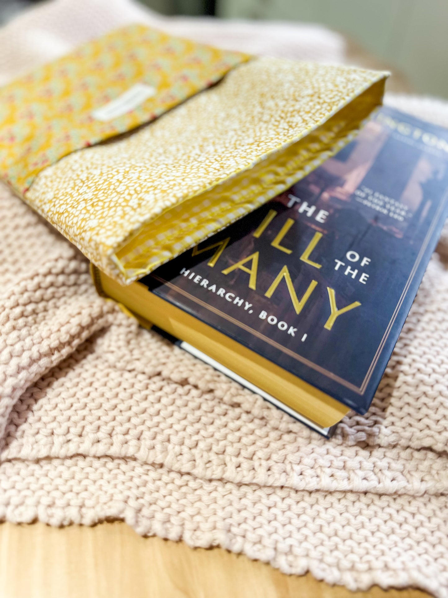 Golden Meadow book sleeve