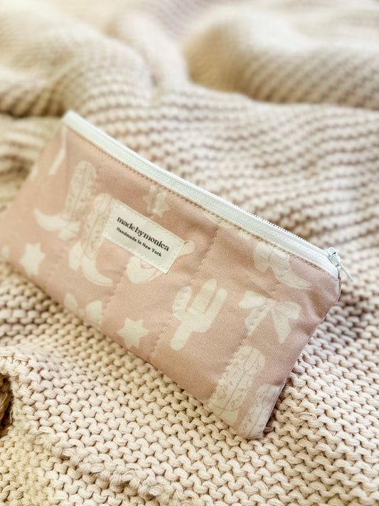 Cowgirl Coquette Pencil/Glasses Case