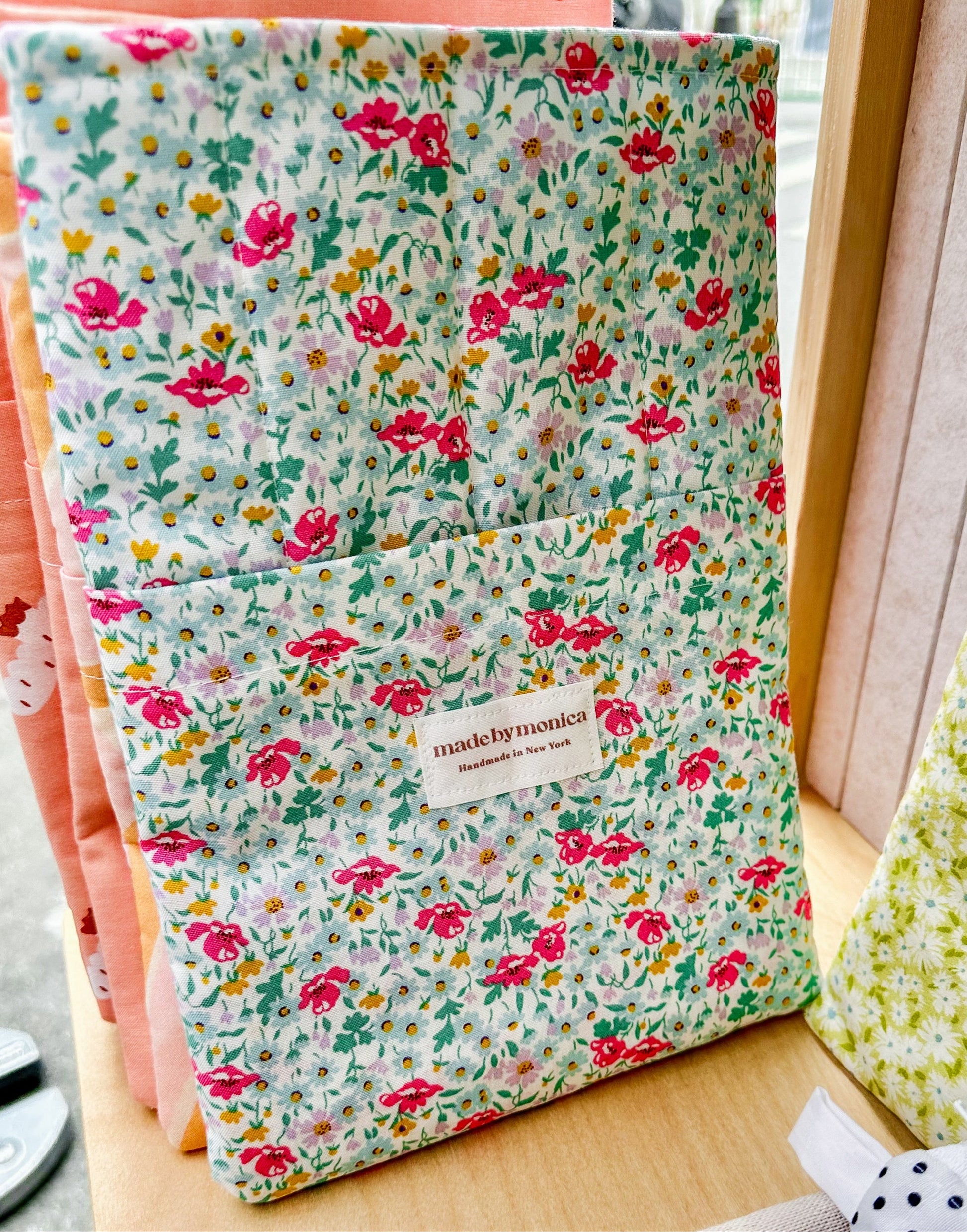 The Pastel Petals Large Book Sleeve
