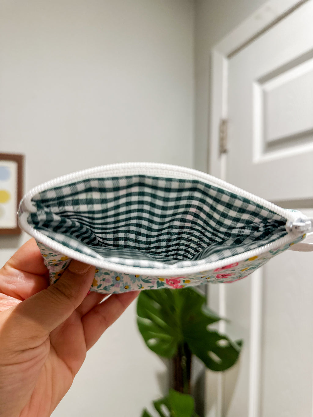 The Pastel Petals Keychain Wallet