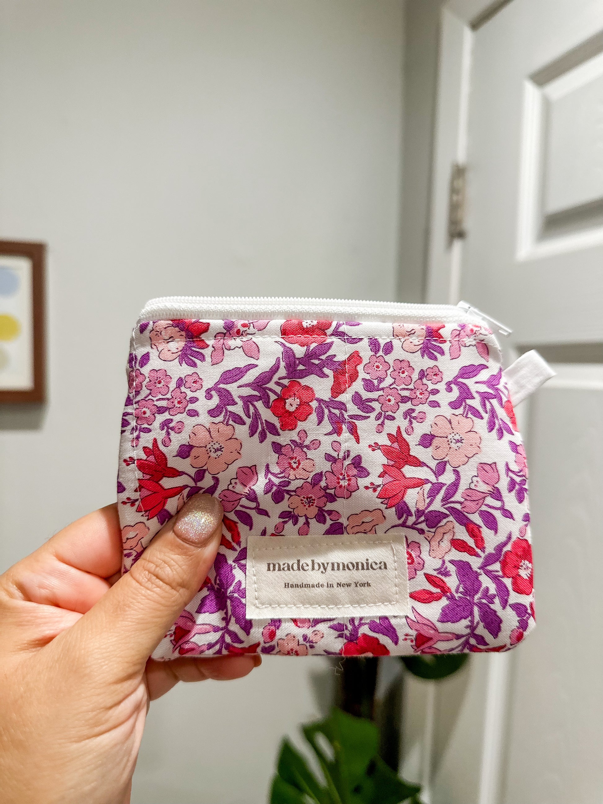 The Rosy Retreat Keychain Wallet