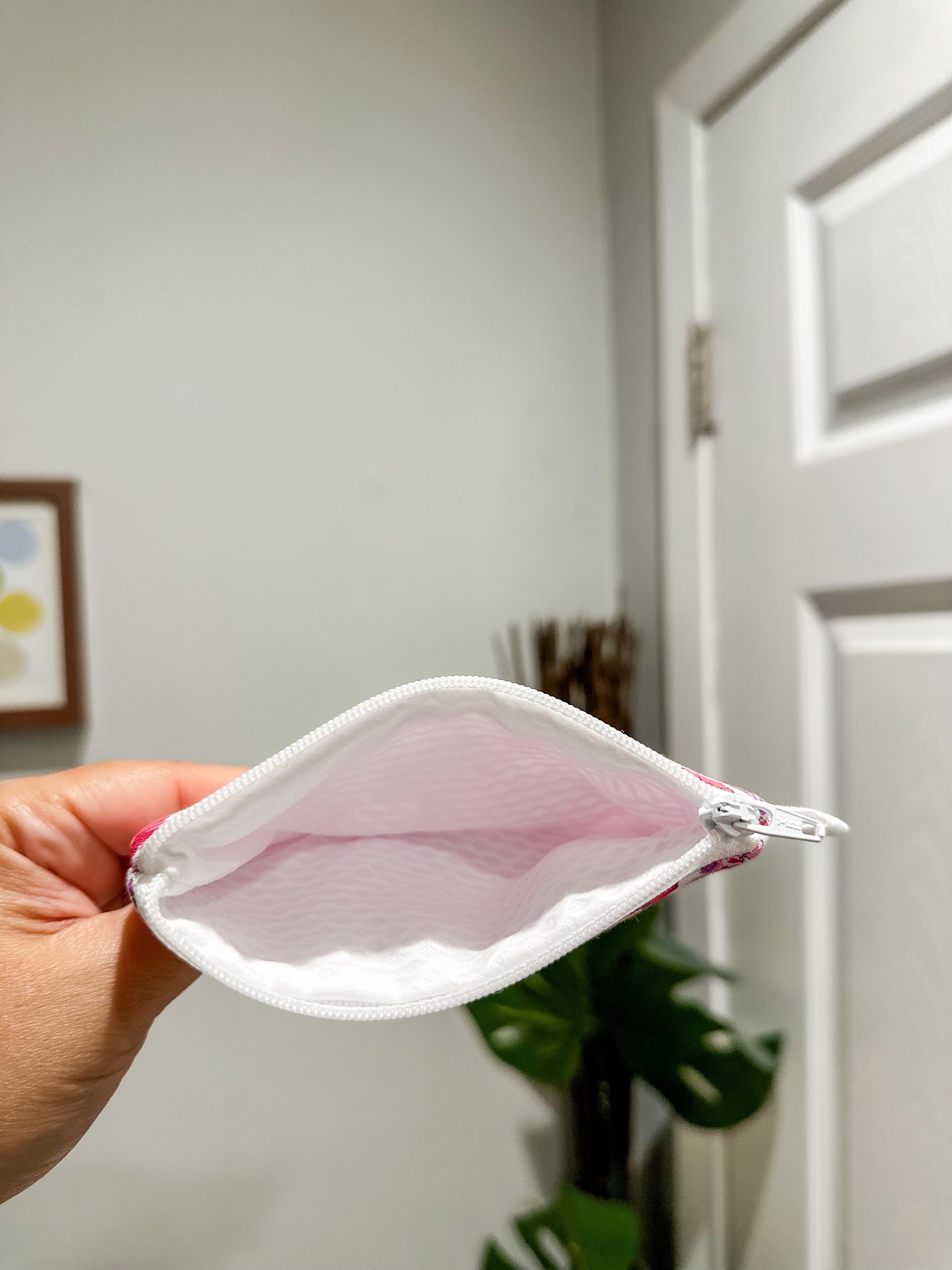 The Rosy Retreat Keychain Wallet