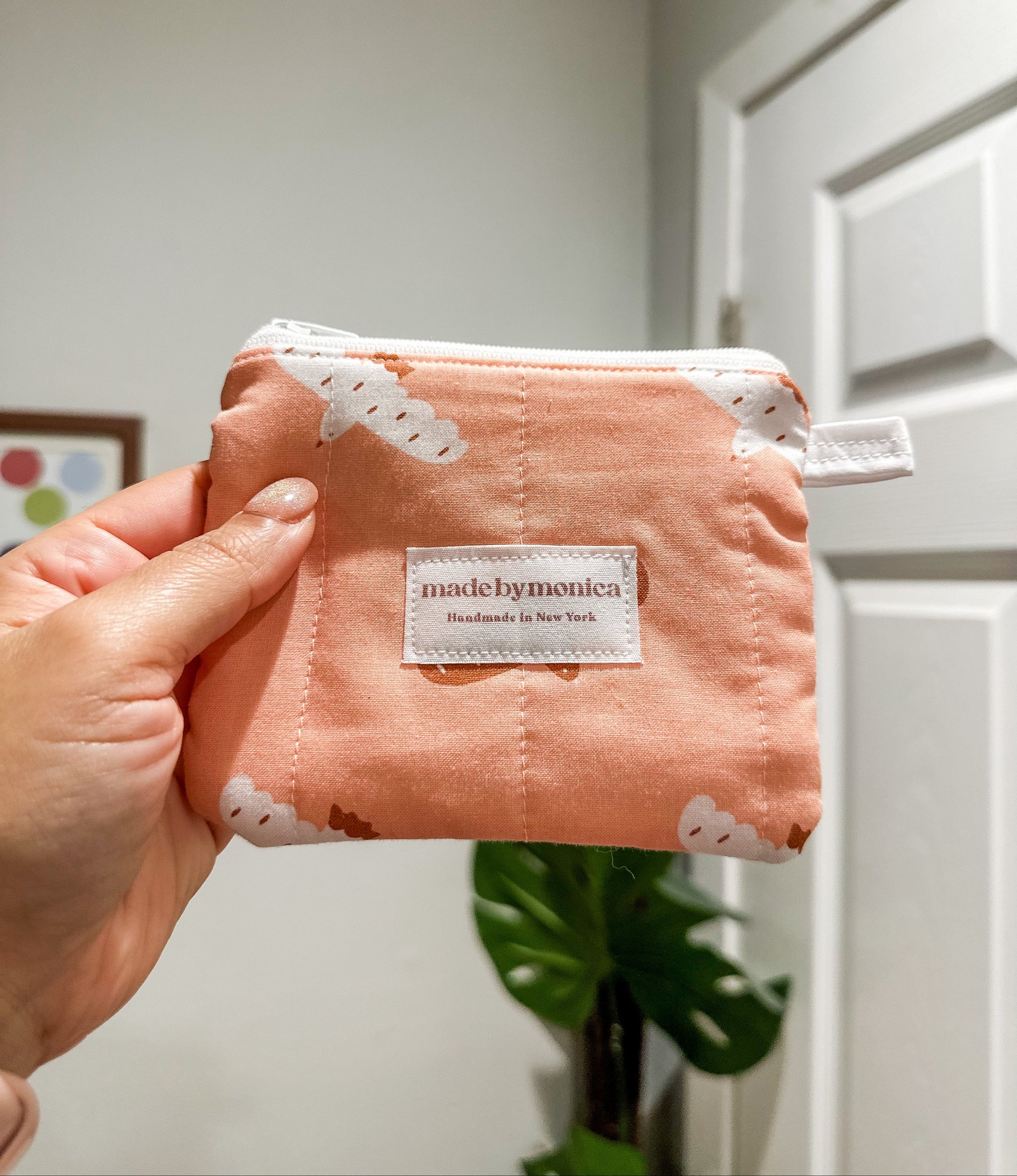 The Peachy Flight Keychain Wallet (Limited-Edition)