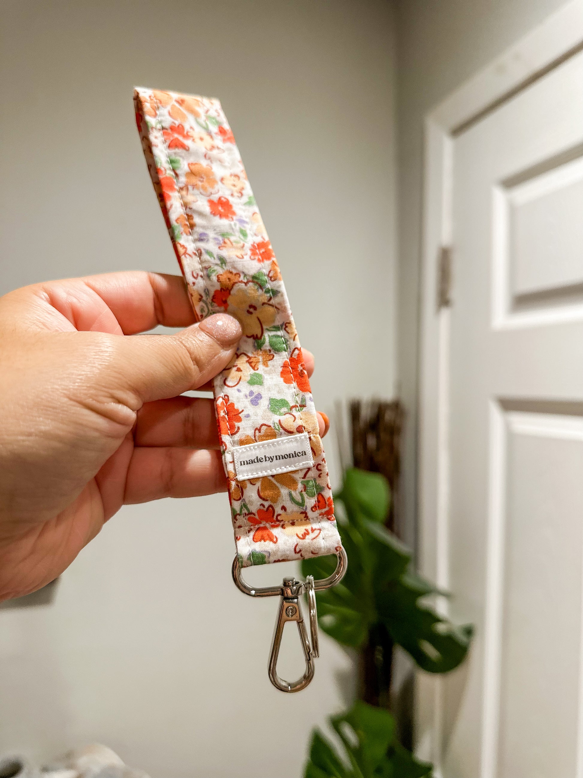 The Rustleaf Garden Keychain Wristlet