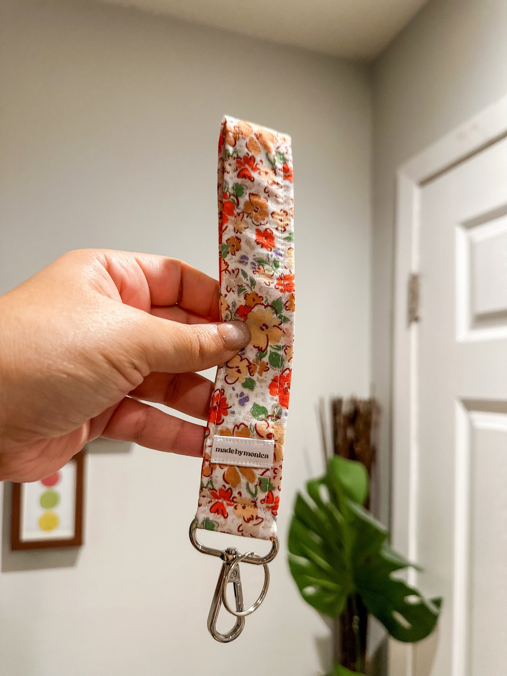 The Rustleaf Garden Keychain Wristlet