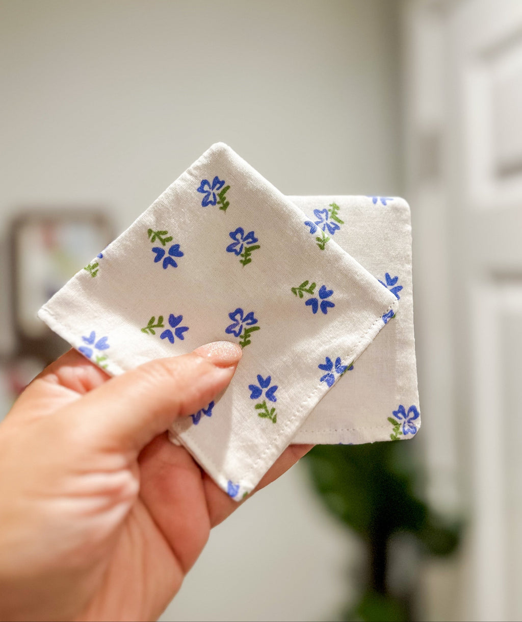 The Bluebell Bloom Fabric Corner Bookmark