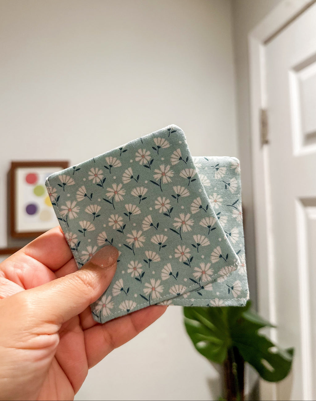 The Meadow Mornings Fabric Corner Bookmark