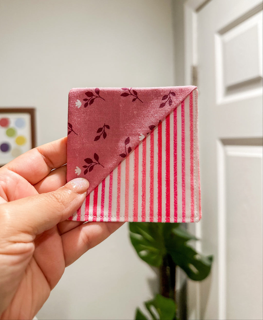 The Lipstick Lines Fabric Corner Bookmark (Limited-Edition)