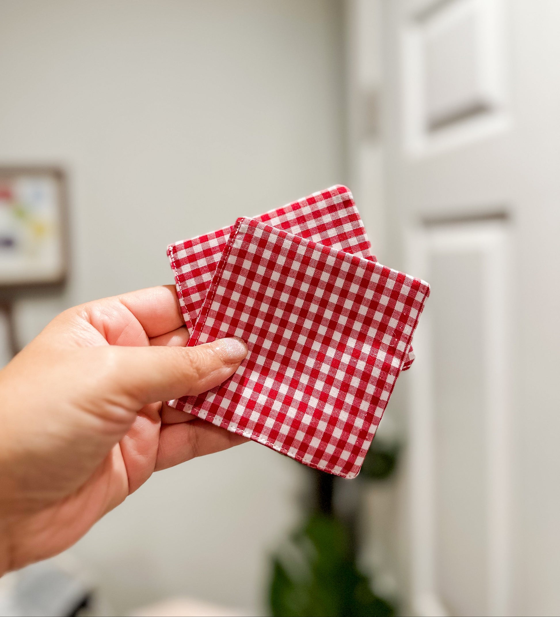 The Cherries on Top Fabric Corner Bookmark