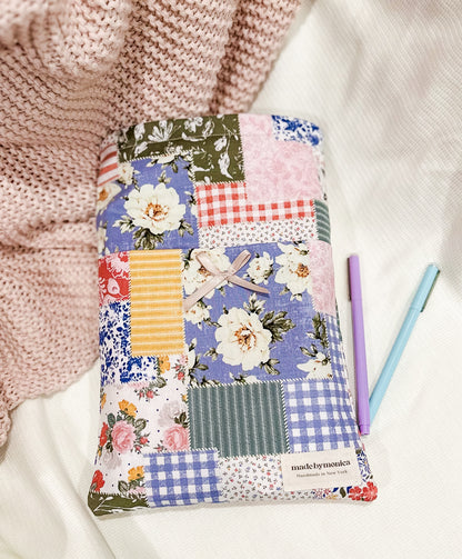 The Petal & Plaid Small/Medium Book Sleeve