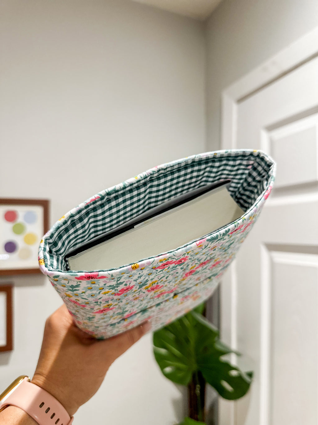 The Pastel Petals Small/Medium Book Sleeve 