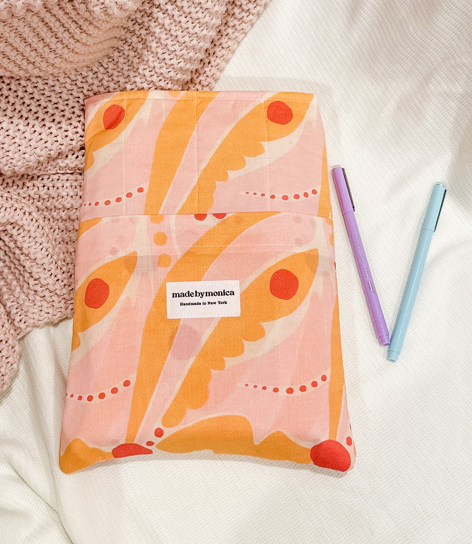 The Creamsicle Pop Small/Medium Book Sleeve