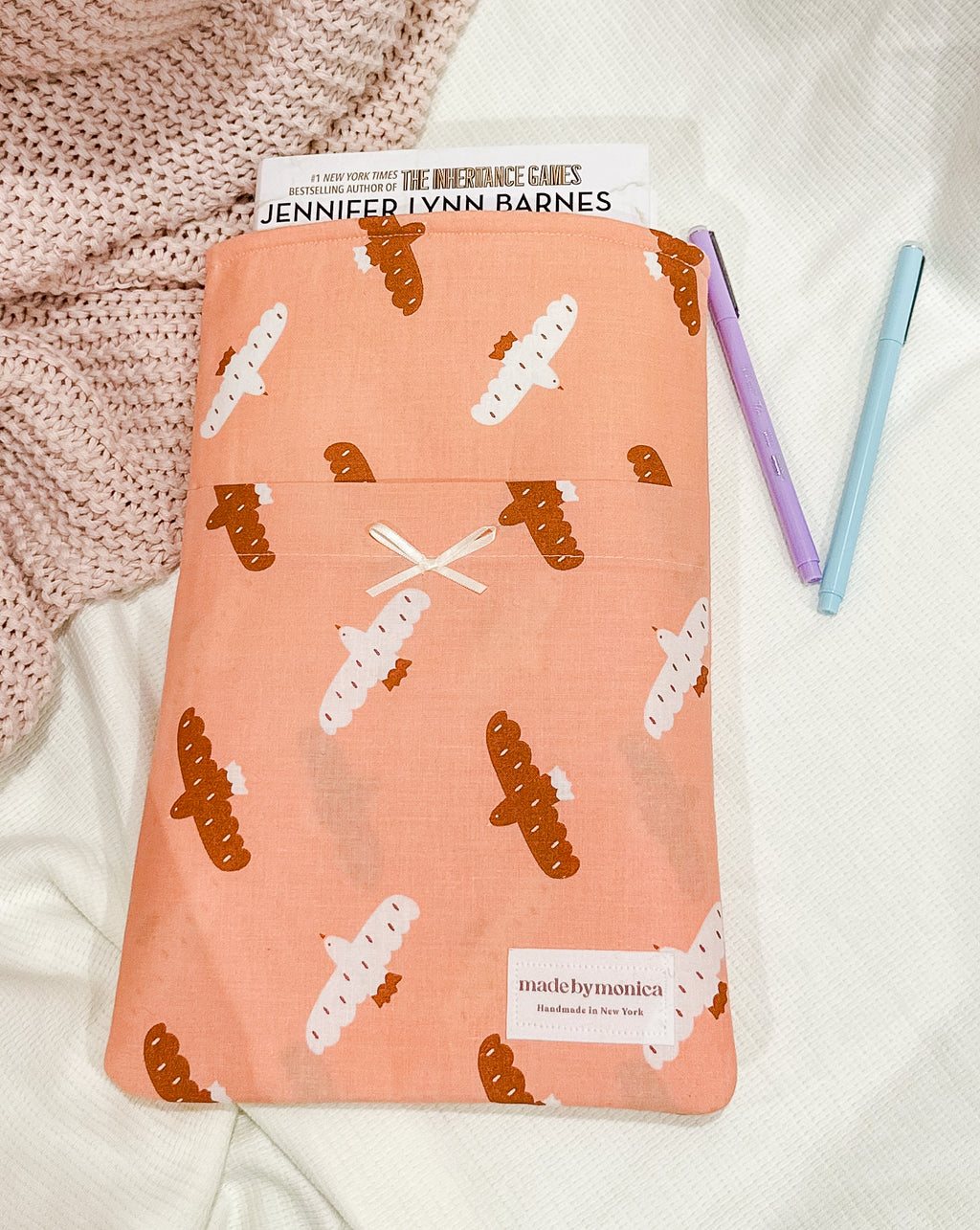 The Peachy Flight Small/Medium Book Sleeve (Limited-Edition)