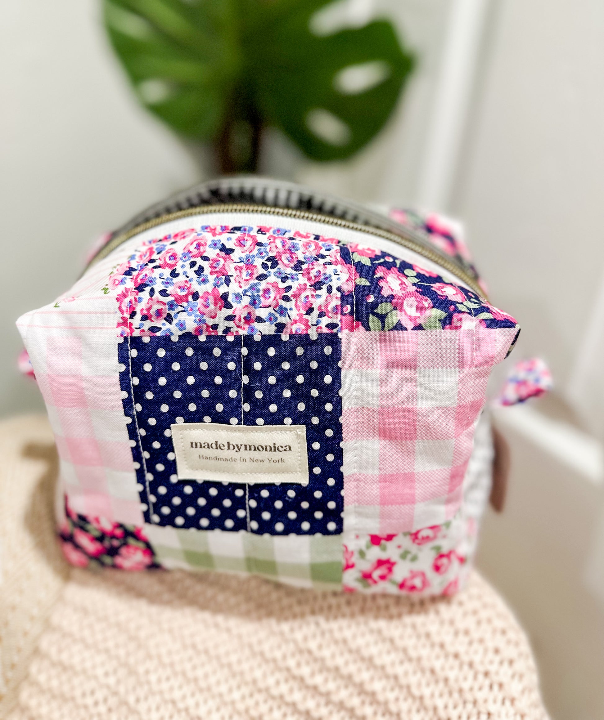 The Patch Me Pretty Makeup Bag