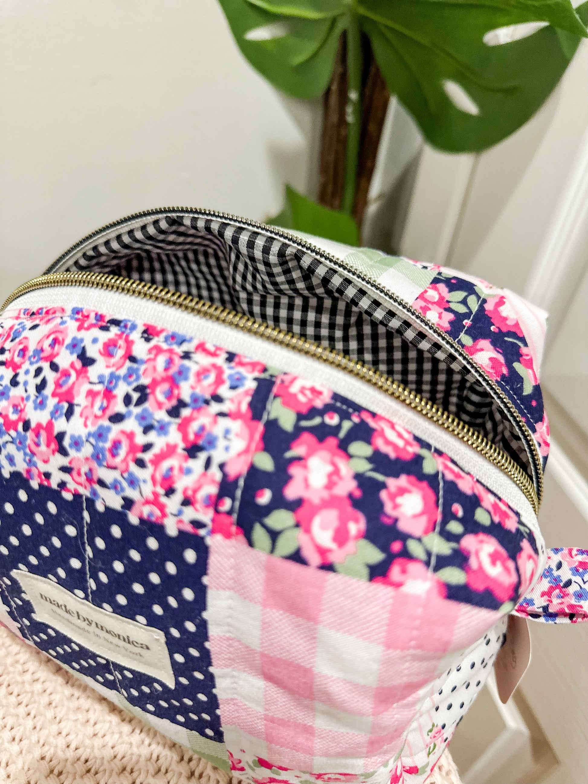 The Patch Me Pretty Makeup Bag