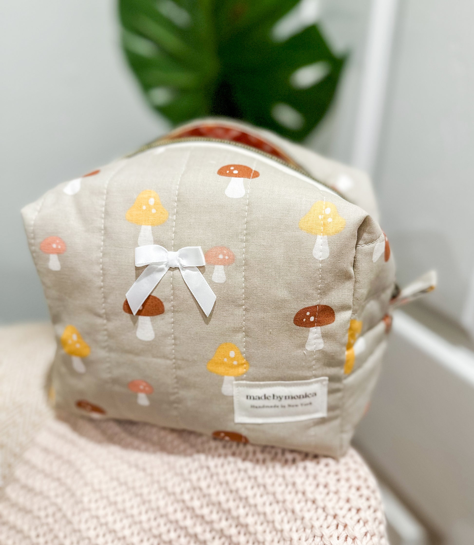 The Blushcap Forest Makeup Bag (Limited-Edition)