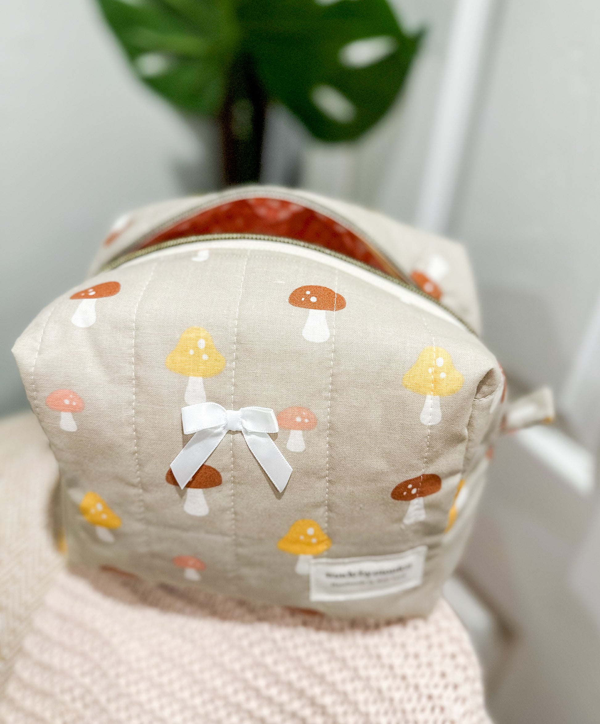 The Blushcap Forest Makeup Bag (Limited-Edition)