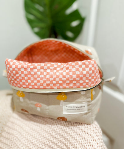 The Blushcap Forest Makeup Bag (Limited-Edition)