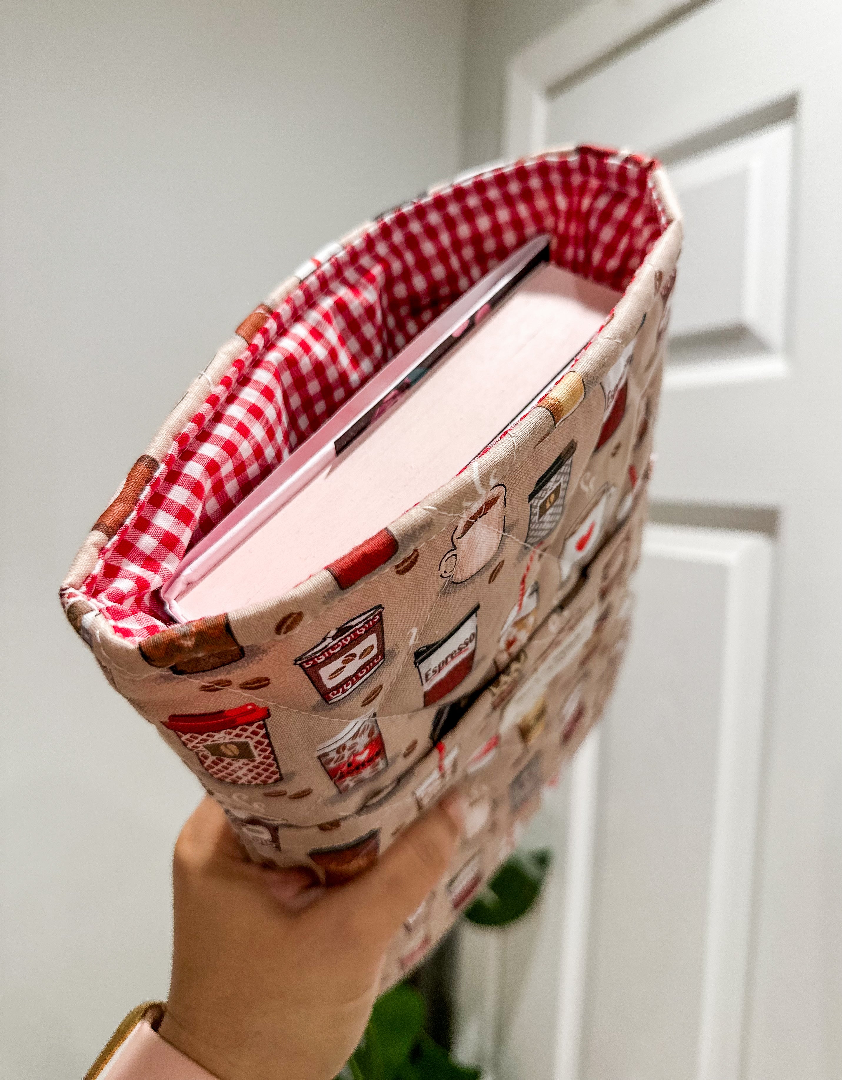 The Daily Brew Large Quilted Book Sleeve (Limited-Edition)