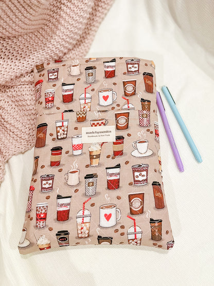 The Daily Brew Large Quilted Book Sleeve (Limited-Edition)