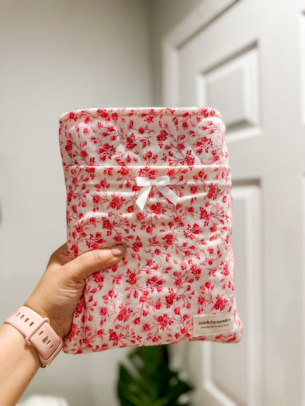 The Scarlet Flora Large Quilted Book Sleeve (Limited-Edition)