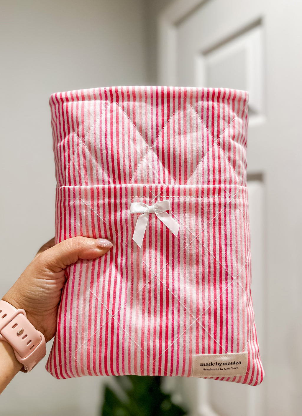 The Lipstick Lines Large Quilted Book Sleeve (Limited-Edition)