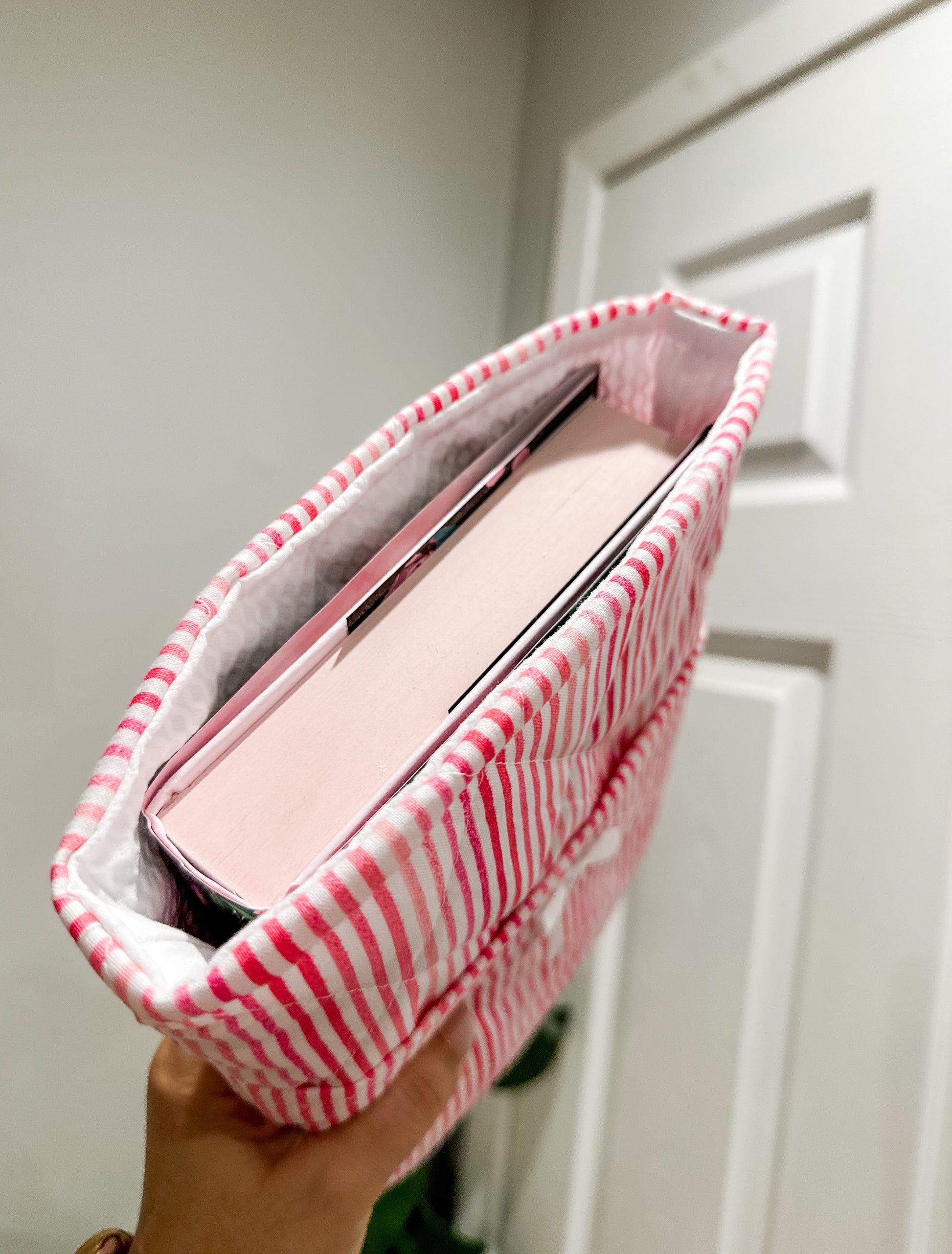 The Lipstick Lines Large Quilted Book Sleeve (Limited-Edition)