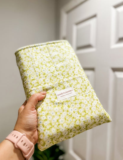The Minty Meadow Large Book Sleeve