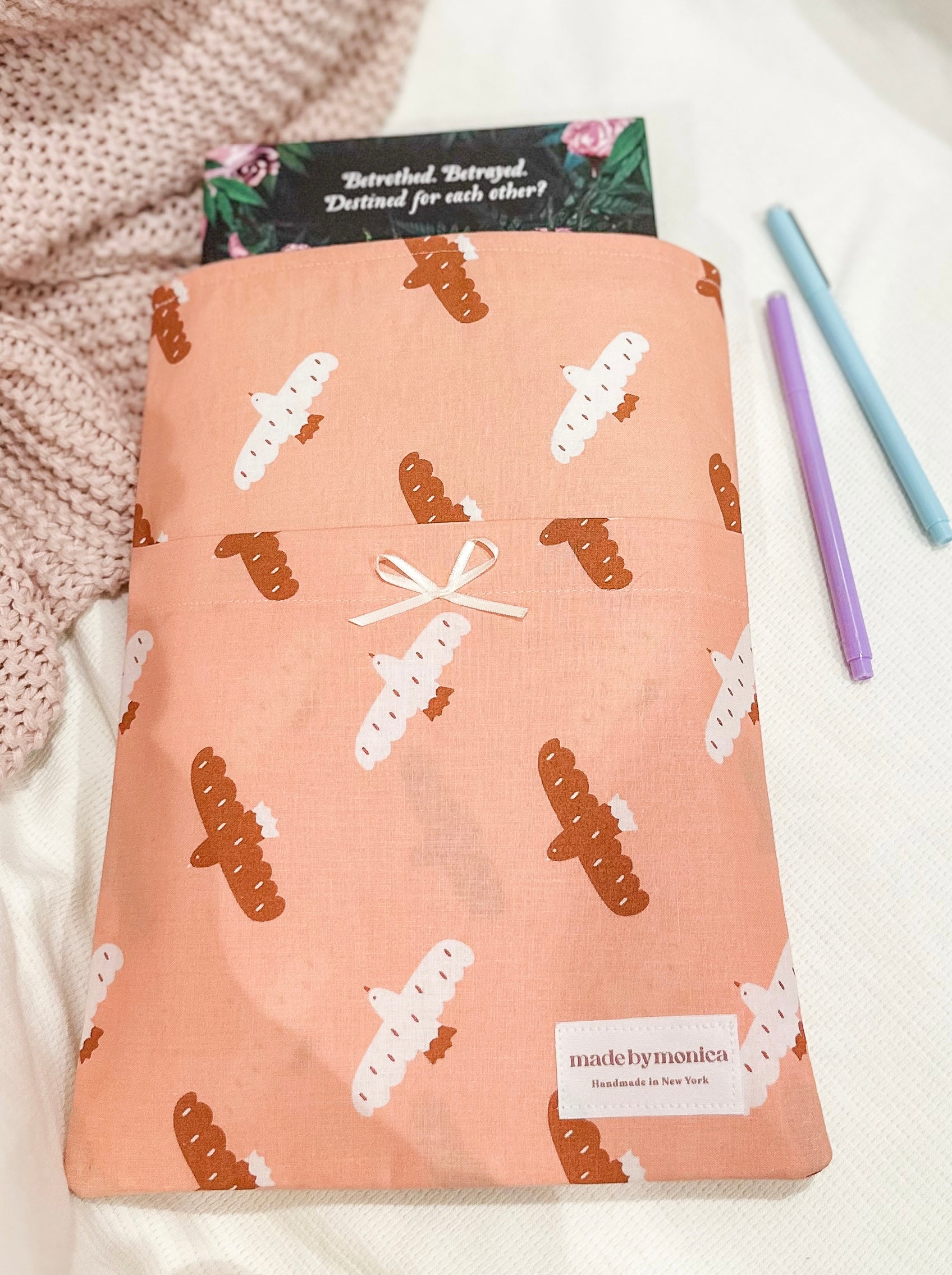 The Peachy Flight Large Book Sleeve (Limited-Edition)