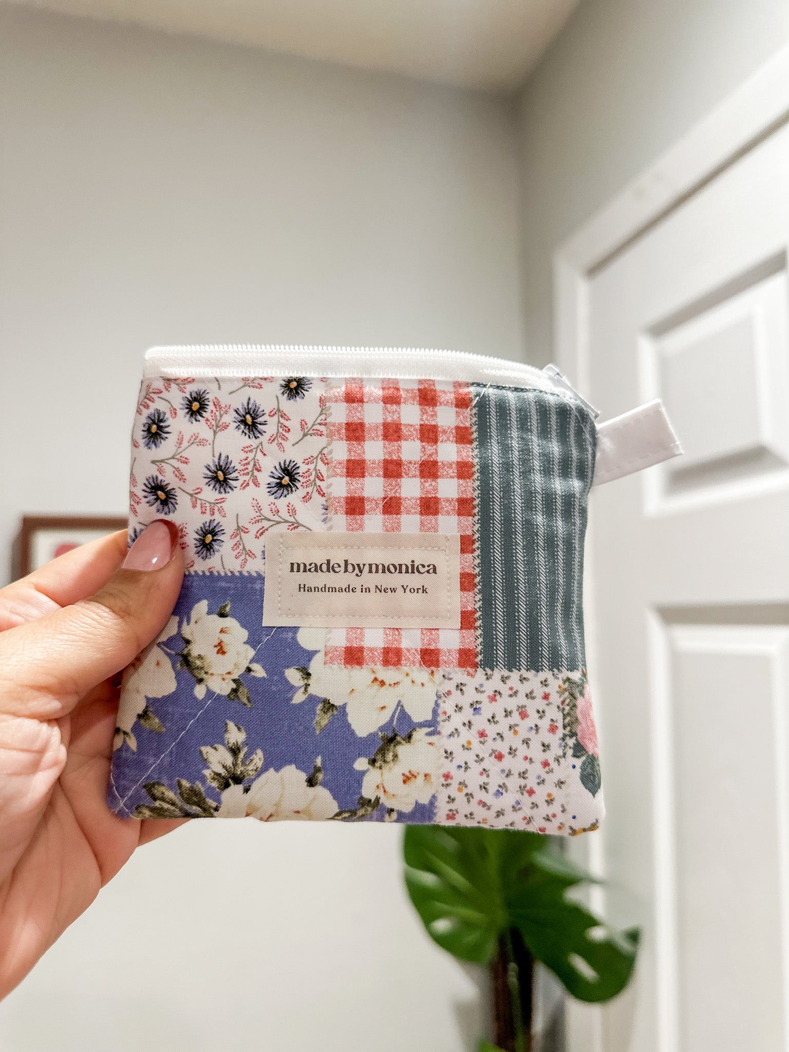 The Petal & Plaid Keychain Wallet