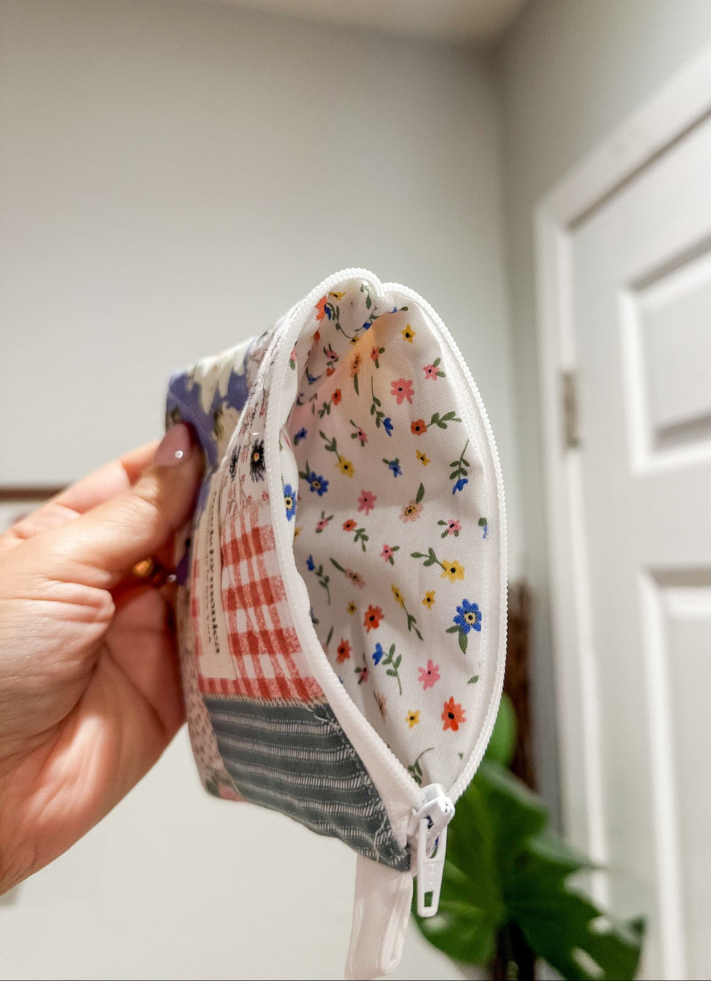 The Petal & Plaid Keychain Wallet