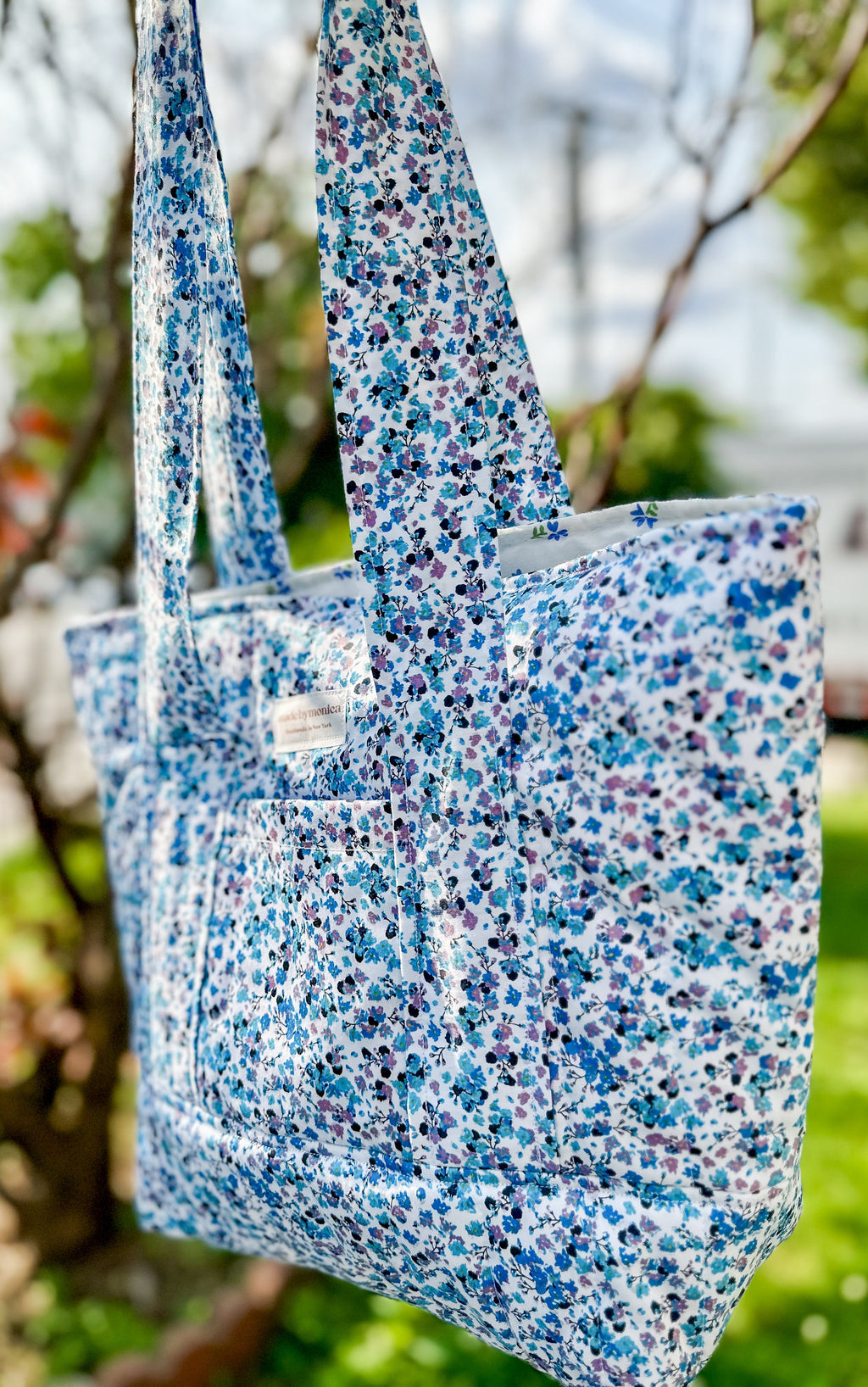 The Blooming Skies Tote Bag