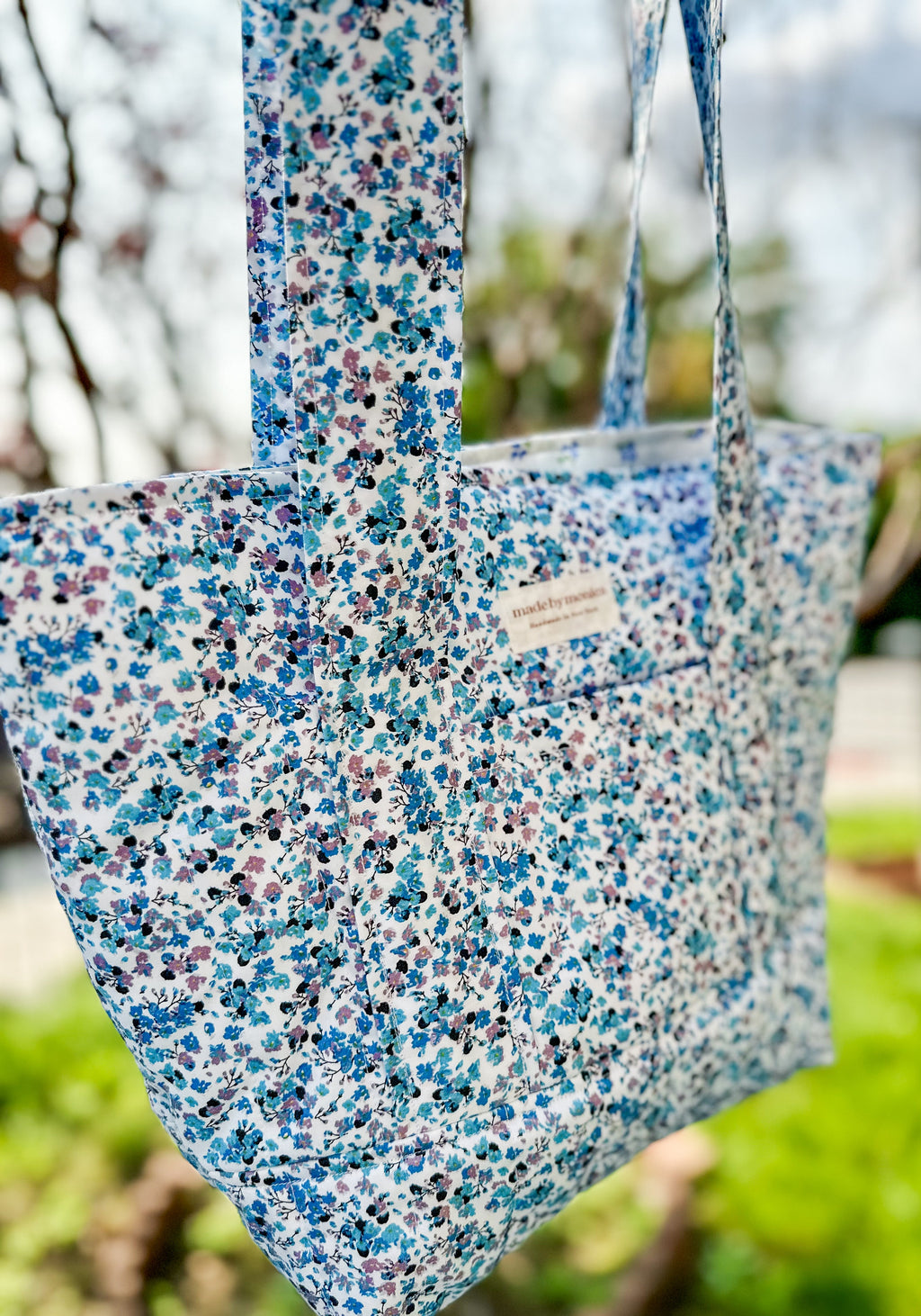 The Blooming Skies Tote Bag