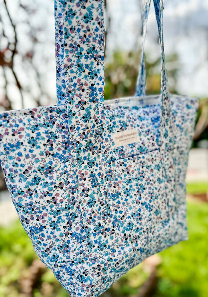 The Blooming Skies Tote Bag