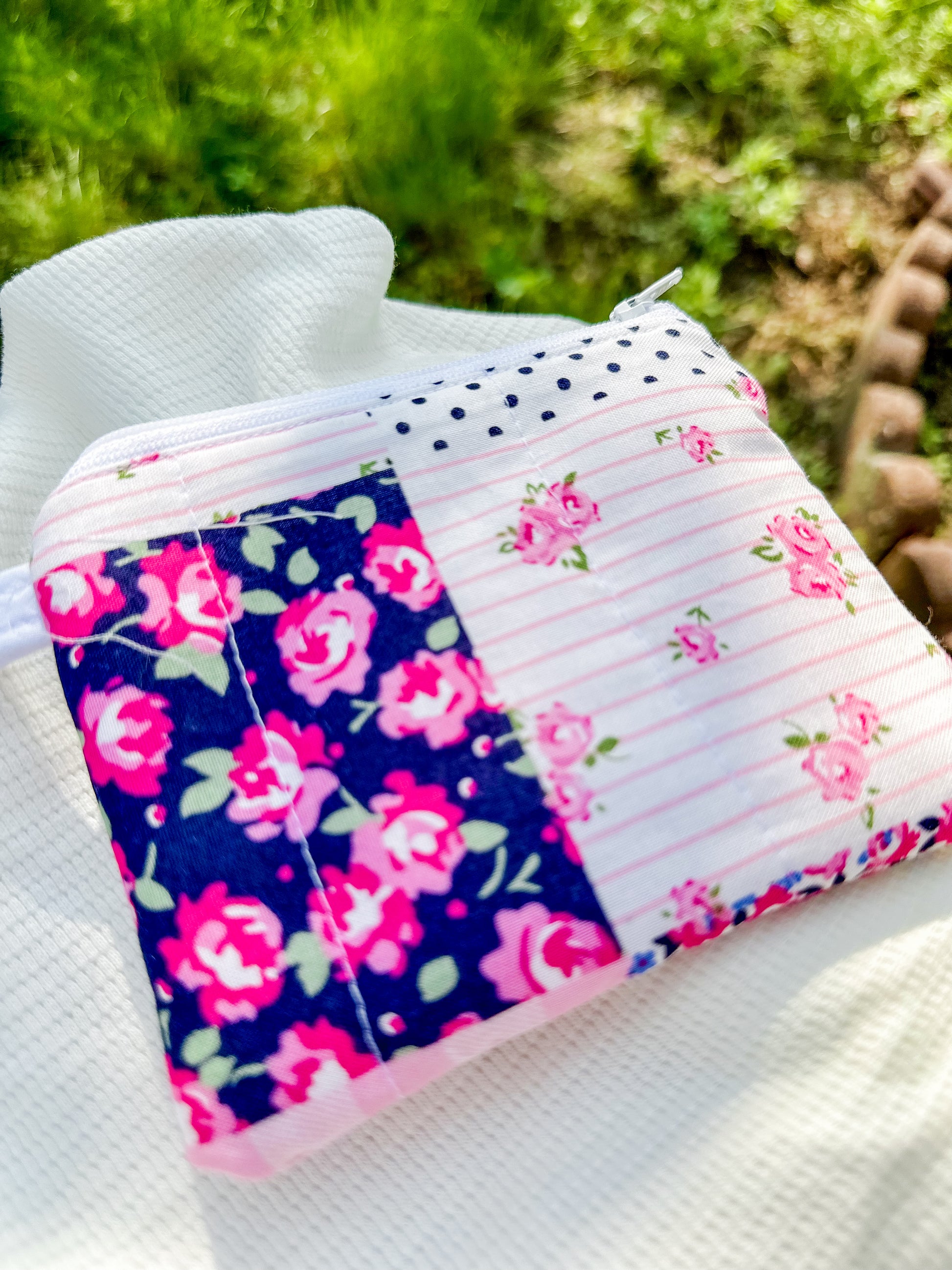 The Patch Me Pretty Keychain Wallet