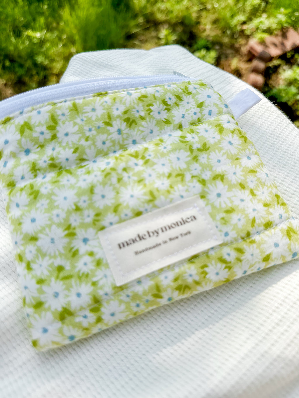 The Minty Meadow Keychain Wallet