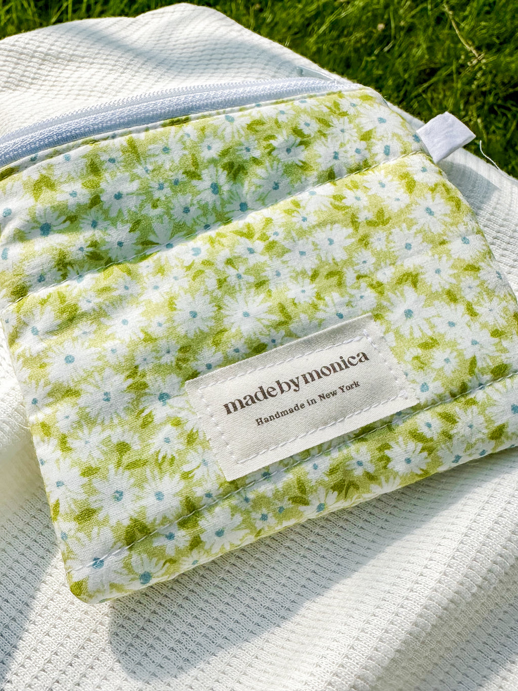 The Minty Meadow Keychain Wallet