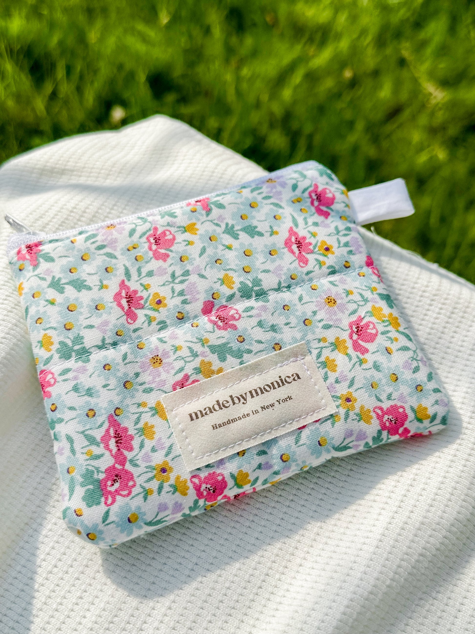 The Pastel Petals Keychain Wallet