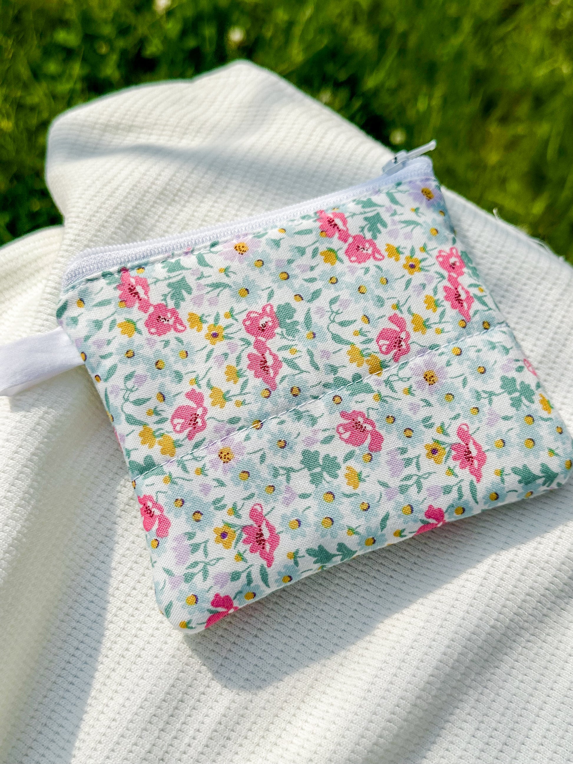 The Pastel Petals Keychain Wallet