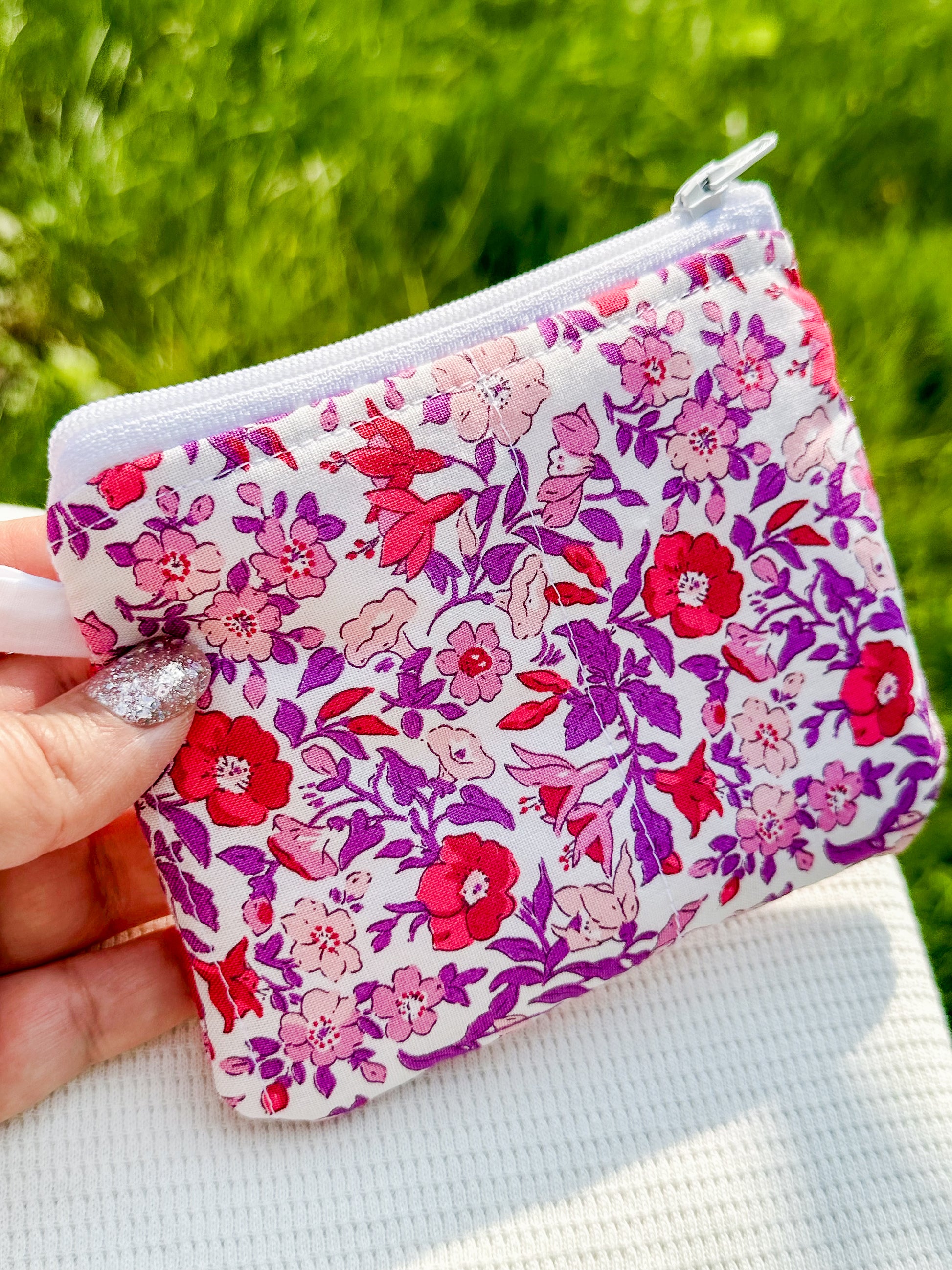 The Rosy Retreat Keychain Wallet