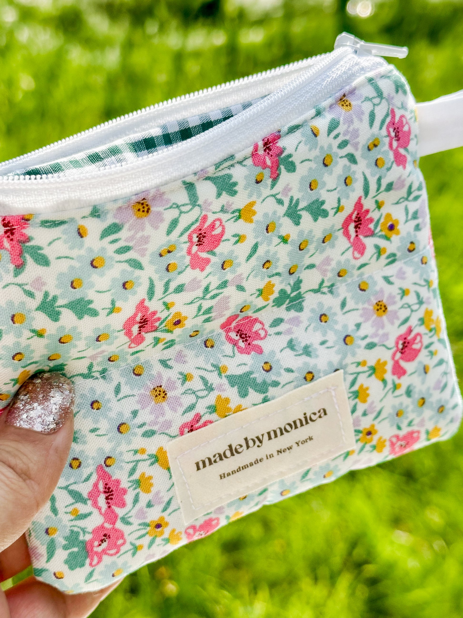 The Pastel Petals Keychain Wallet