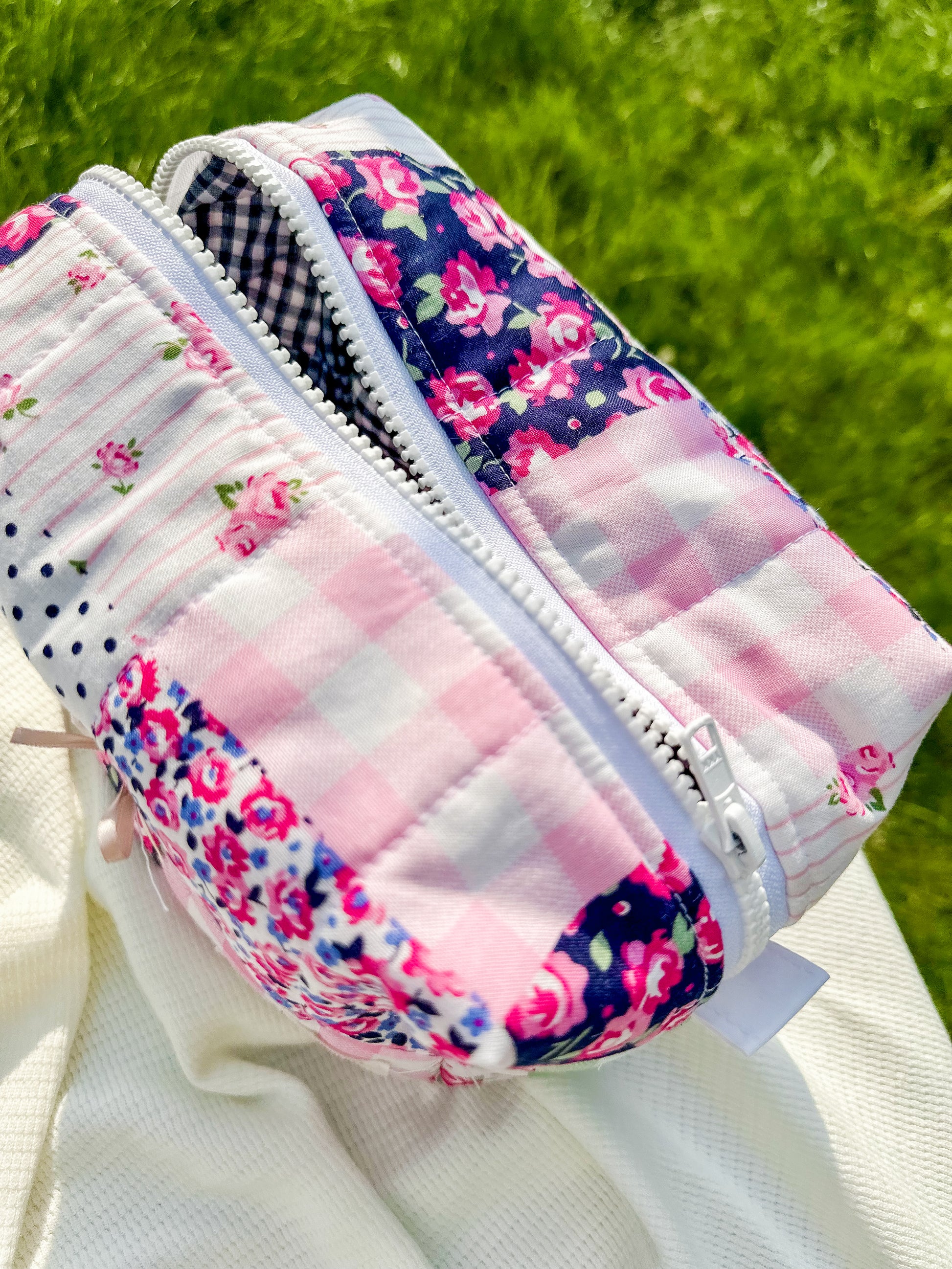 The Patch Me Pretty Makeup Bag