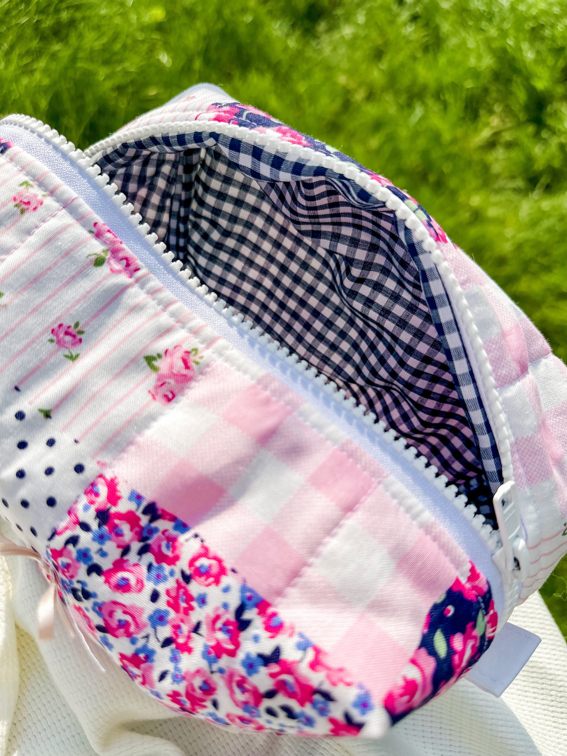The Patch Me Pretty Makeup Bag