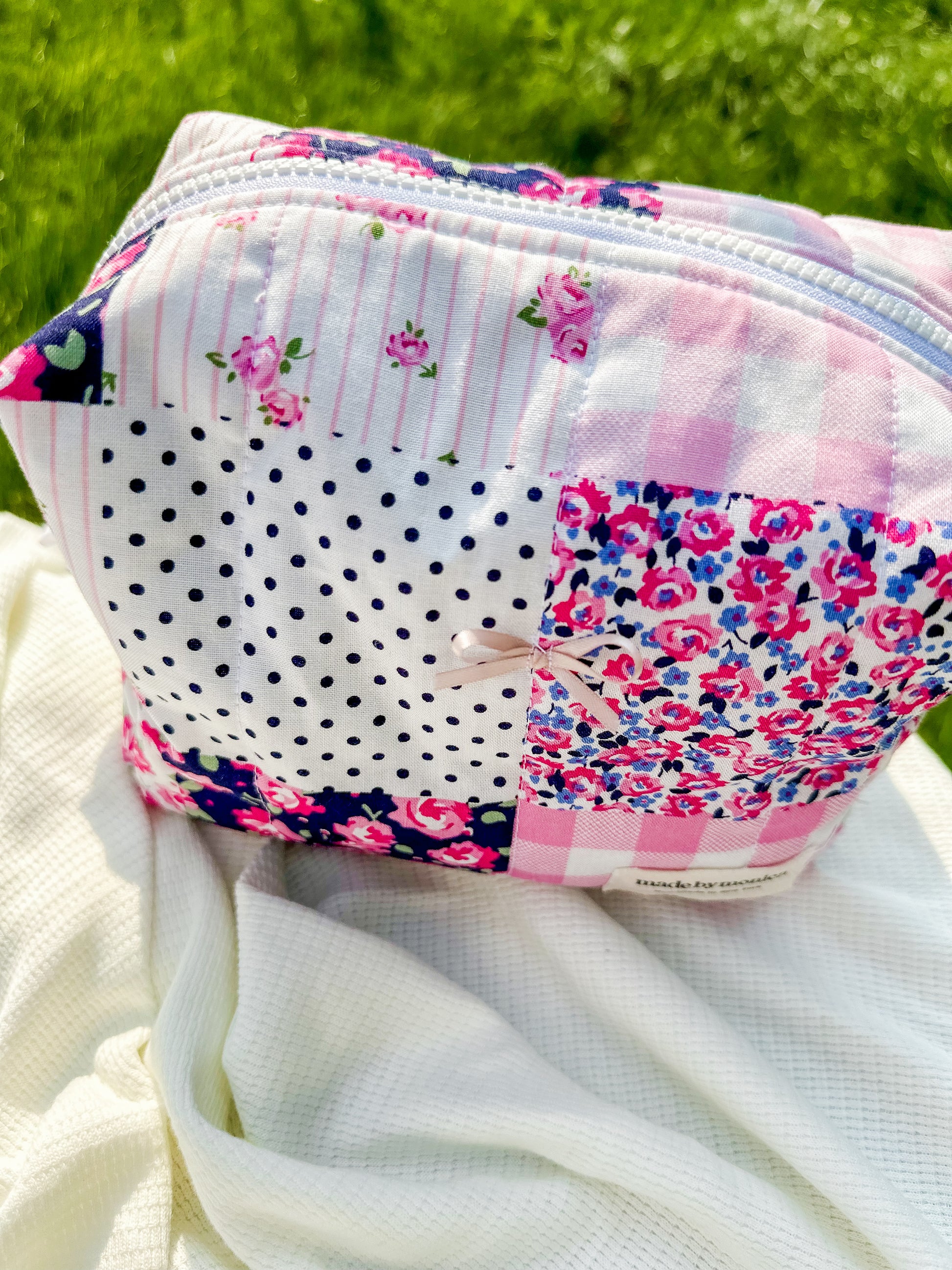 The Patch Me Pretty Makeup Bag