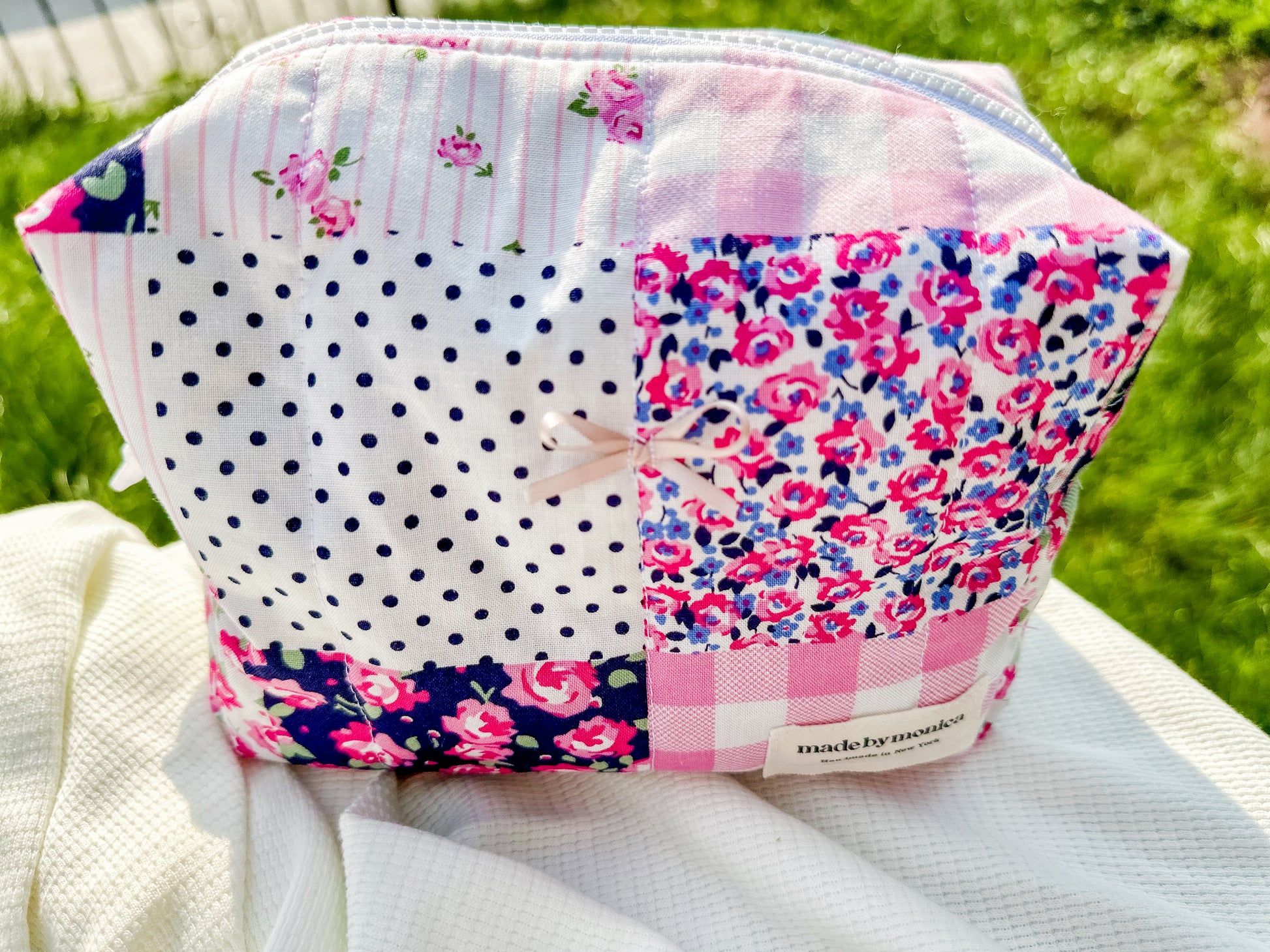 The Patch Me Pretty Makeup Bag