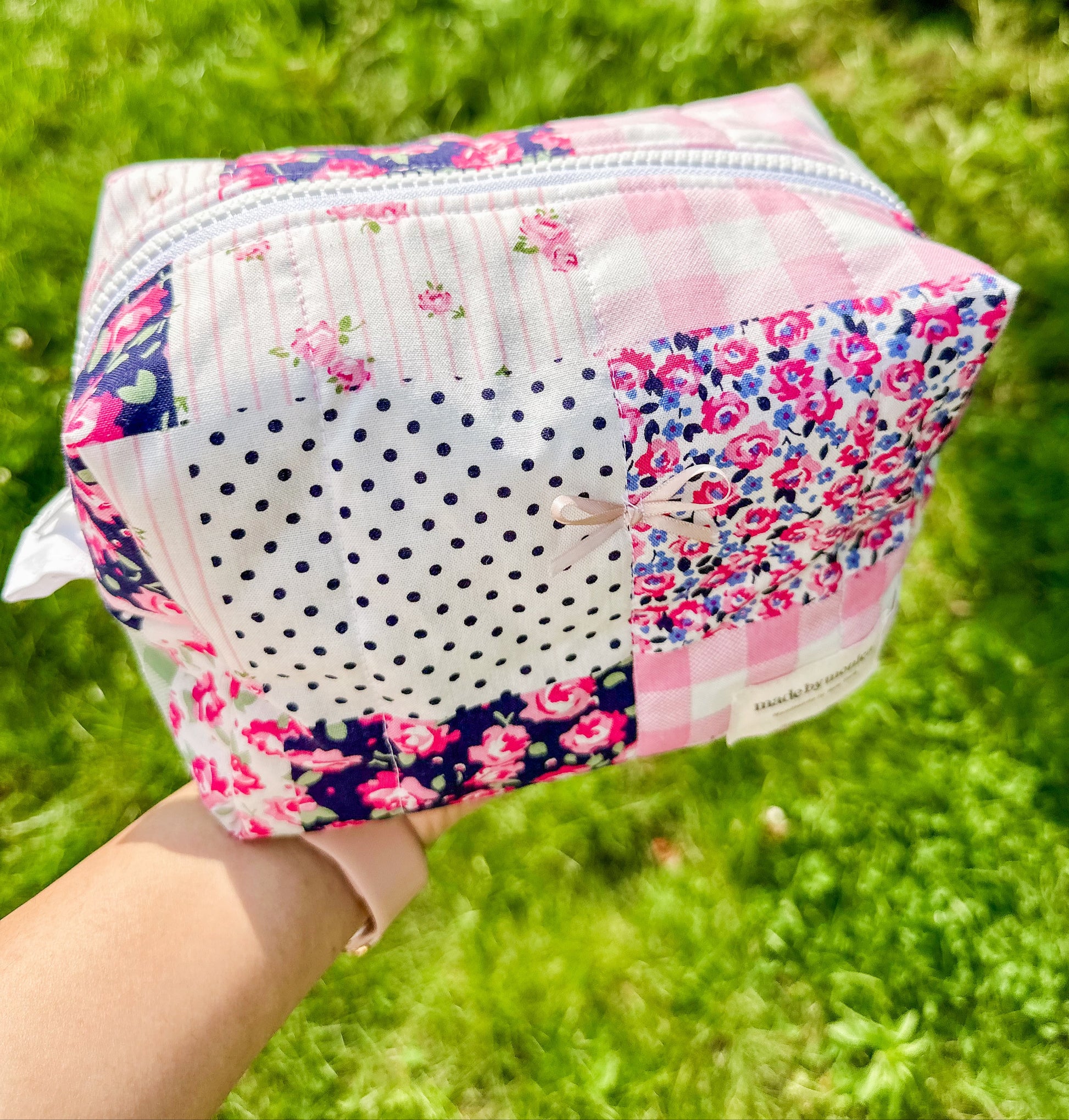 The Patch Me Pretty Makeup Bag