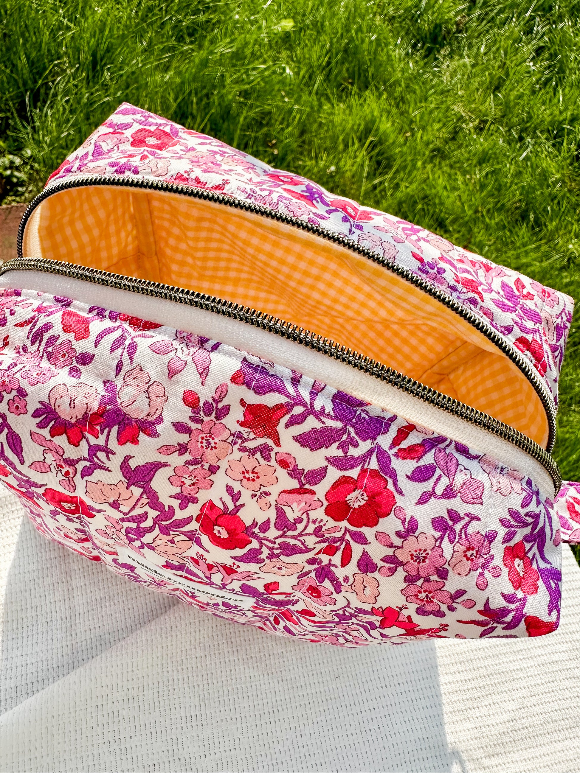 The Rosy Retreat Makeup Bag