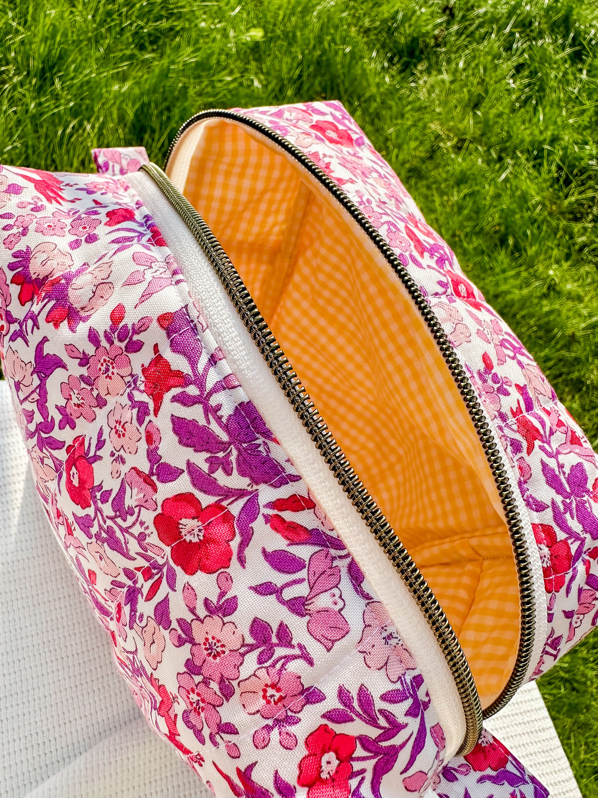 The Rosy Retreat Makeup Bag