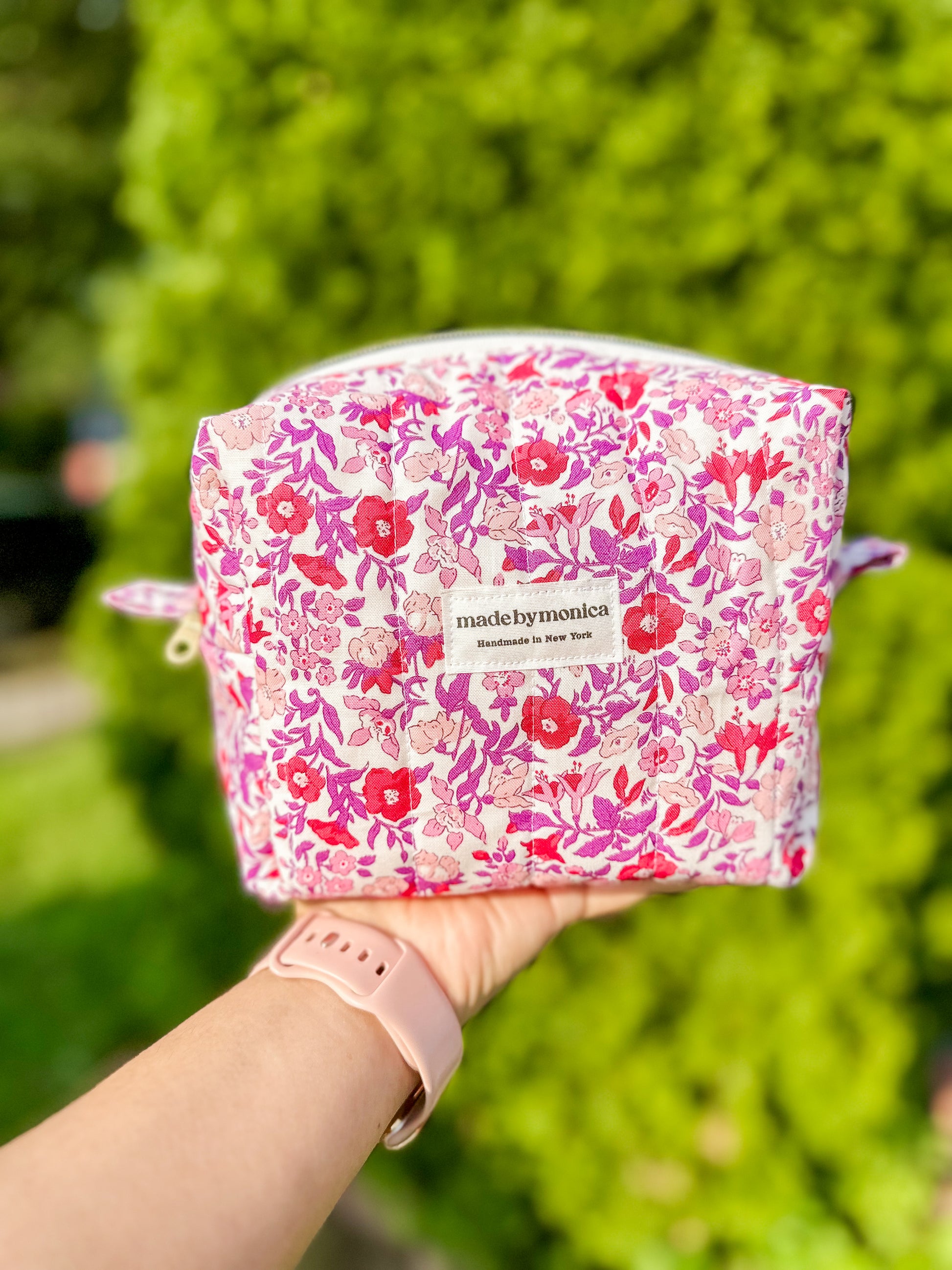 The Rosy Retreat Makeup Bag
